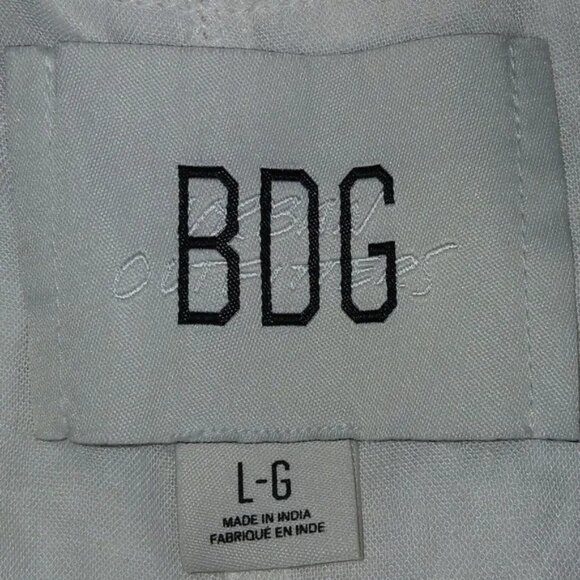 Urban Outfitters BDG Bailey White Linen Overalls - Picture 10 of 10